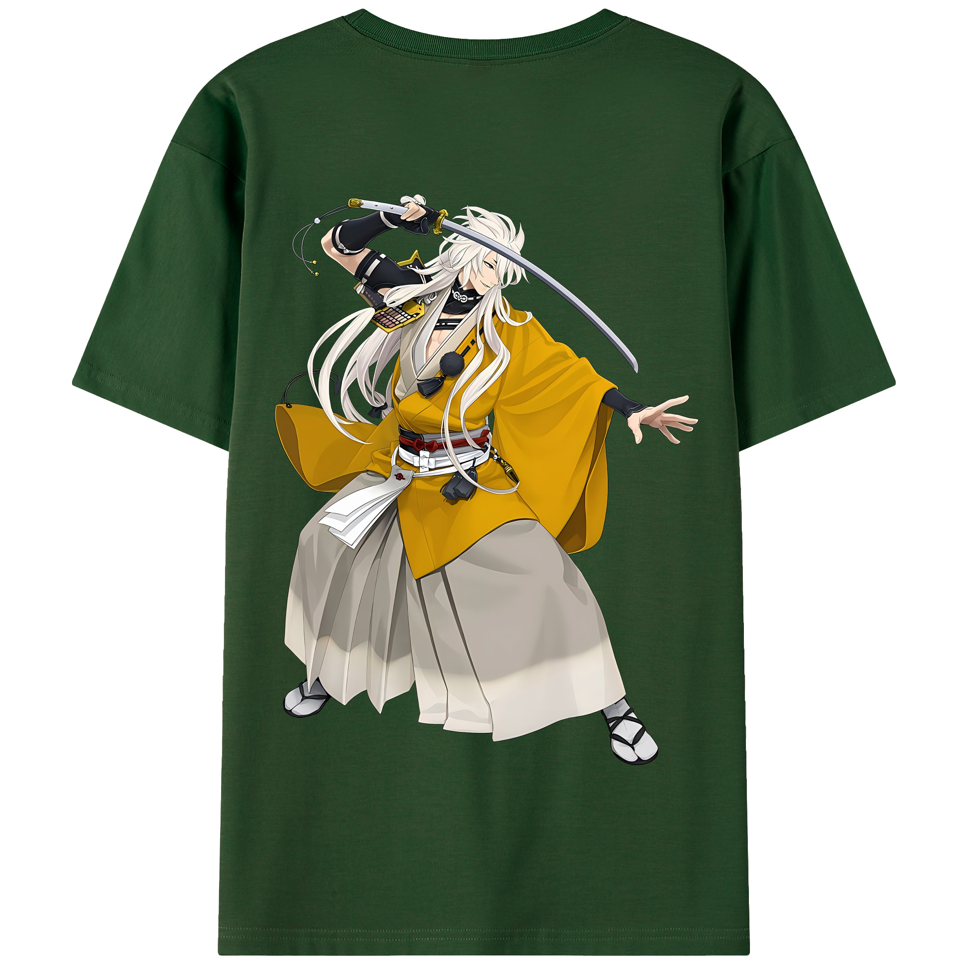 （画像用） 刀剣乱舞 Touken Ranbu 綿100％半袖Tシャツ（背面プリント）